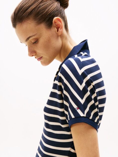 Multi Fit And Flare Mini Polo Dress  Women