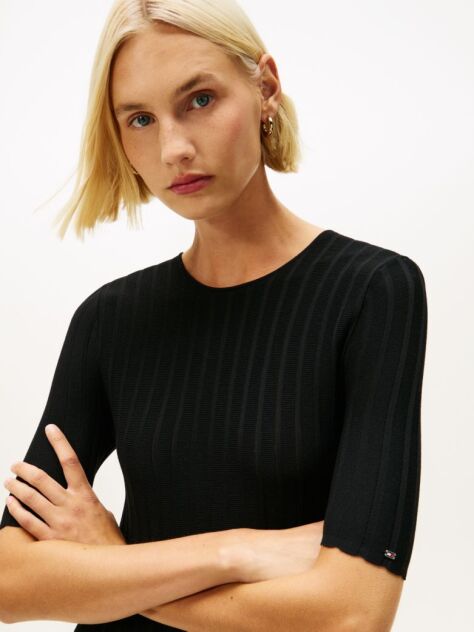 Black Festive Mesh Pleat Slim Maxi Dress  Women