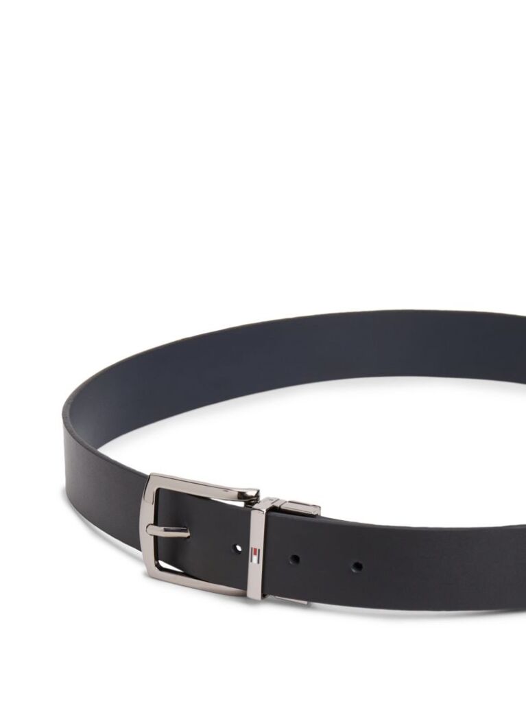 Blue Reversible Leather Belt  Men