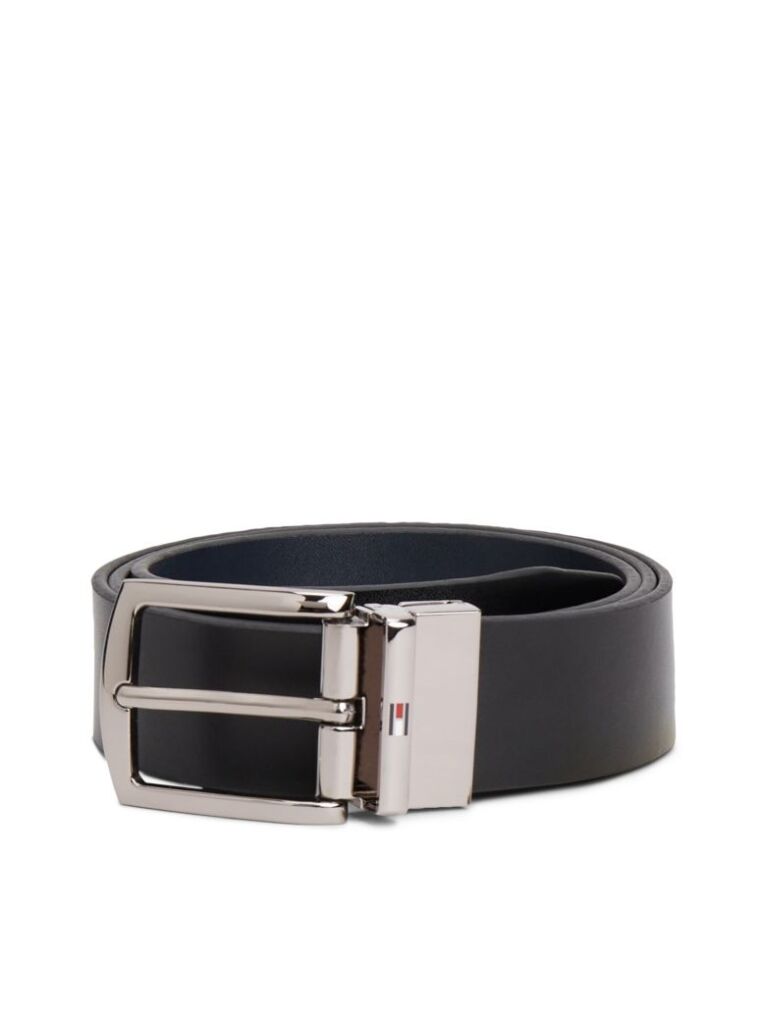 Blue Reversible Leather Belt  Men