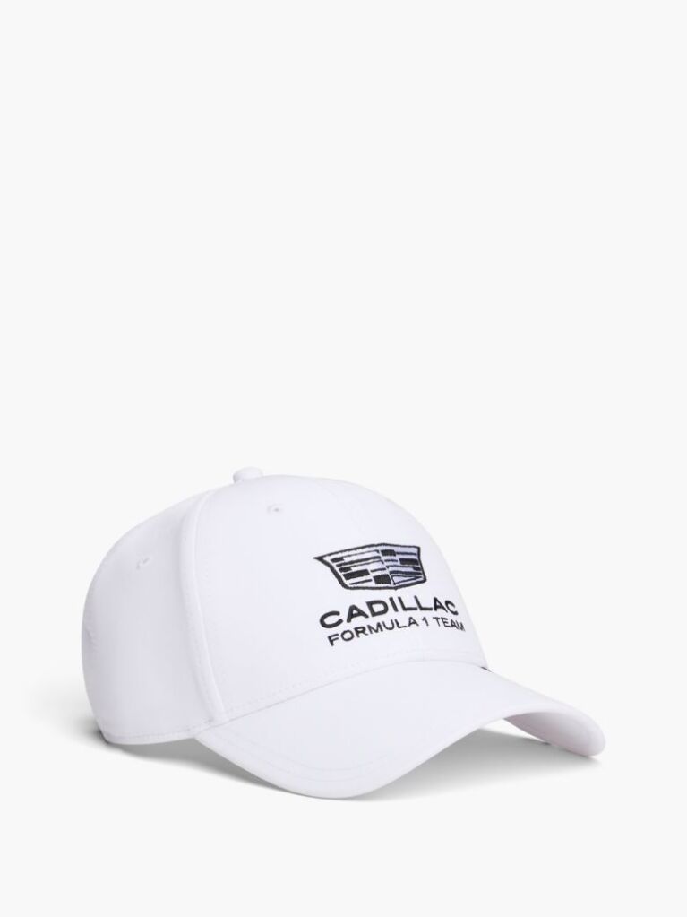 White TH x Cadillac Formula 1® Team Bottas 77 Baseball Cap  Unisex