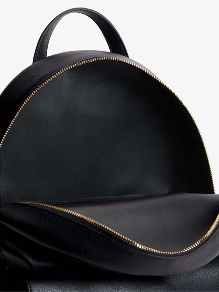 Black Hilfiger Icon Dome Backpack  Women