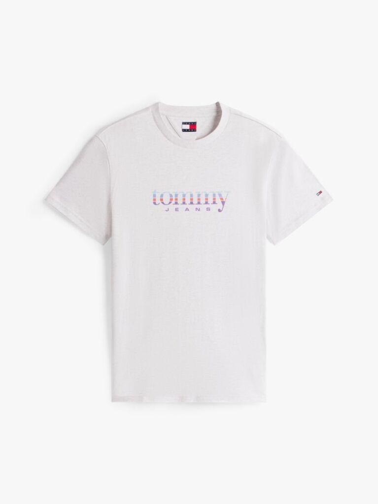 Grey Logo Jersey Slim T-Shirt  Men