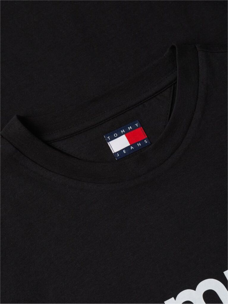 Black Logo Graphic Slim T-Shirt  Men
