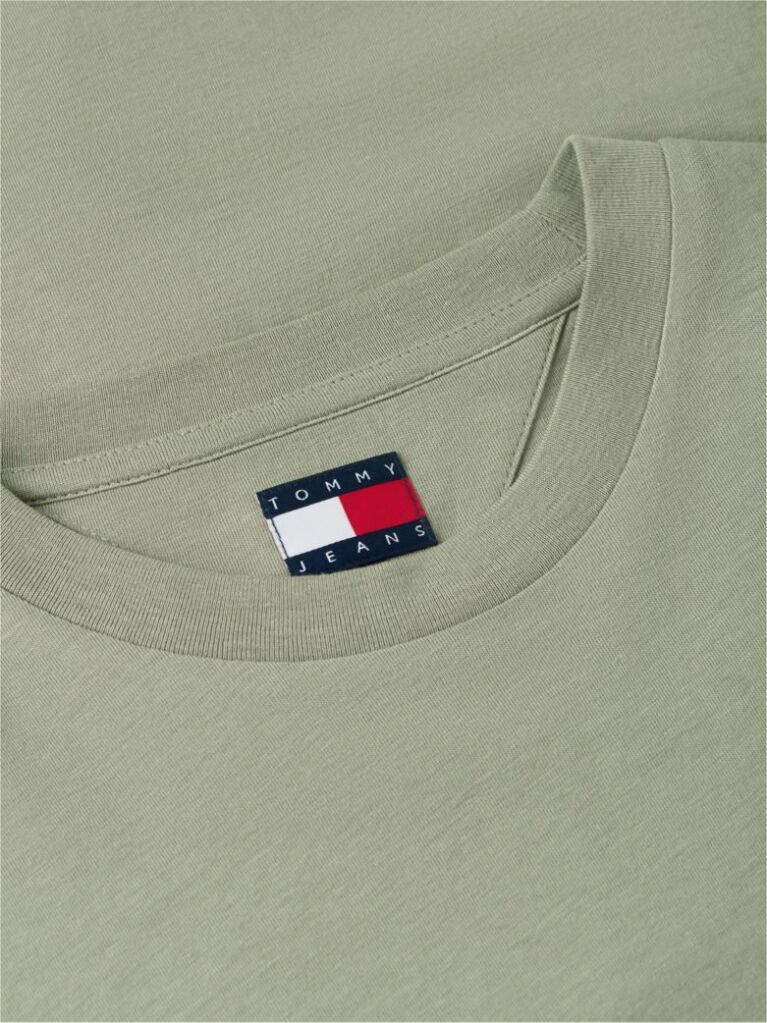 Green Logo Graphic Slim T-Shirt  Men