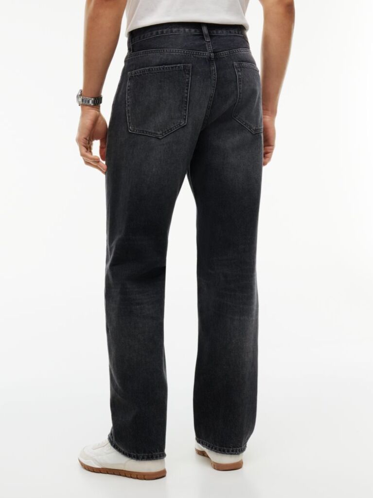 Denim Otis Straight Faded Black Jeans  Men