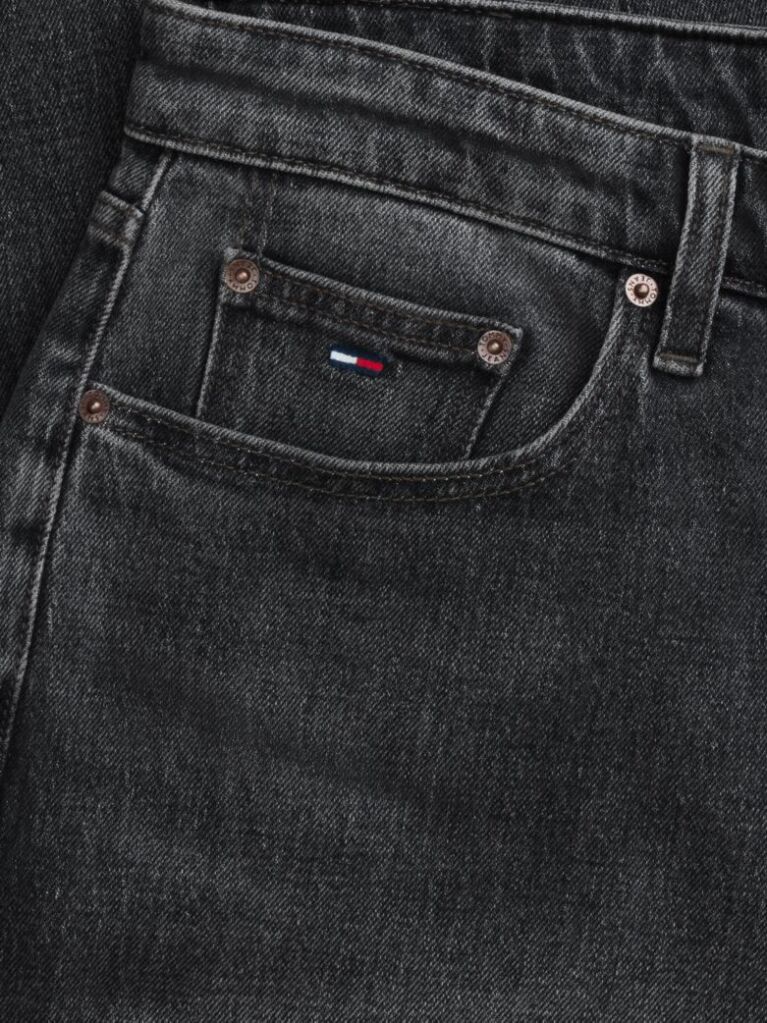 Denim Otis Straight Faded Black Jeans  Men