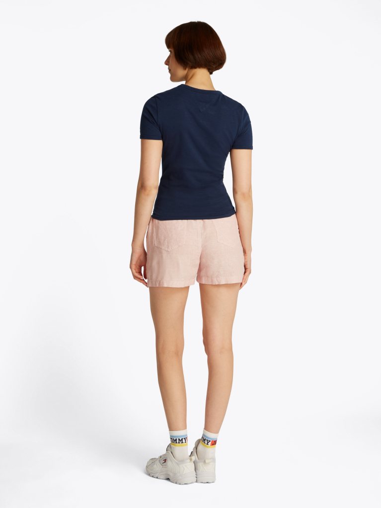 Blue Slim Fit NYC Logo T- Shirt  Women
