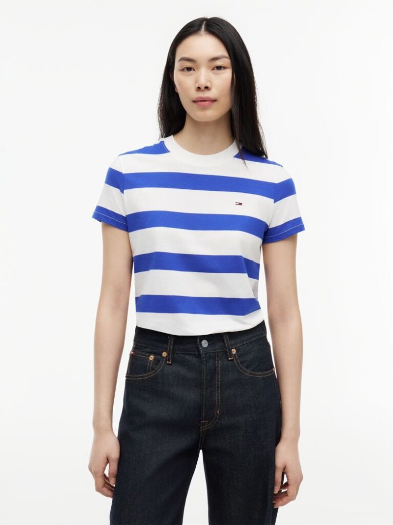Multi Flag Jersey T-Shirt  Women