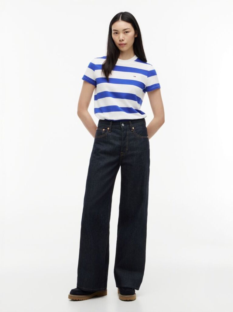Multi Flag Jersey T-Shirt  Women
