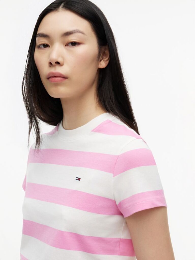 Multi Flag Jersey T-Shirt  Women
