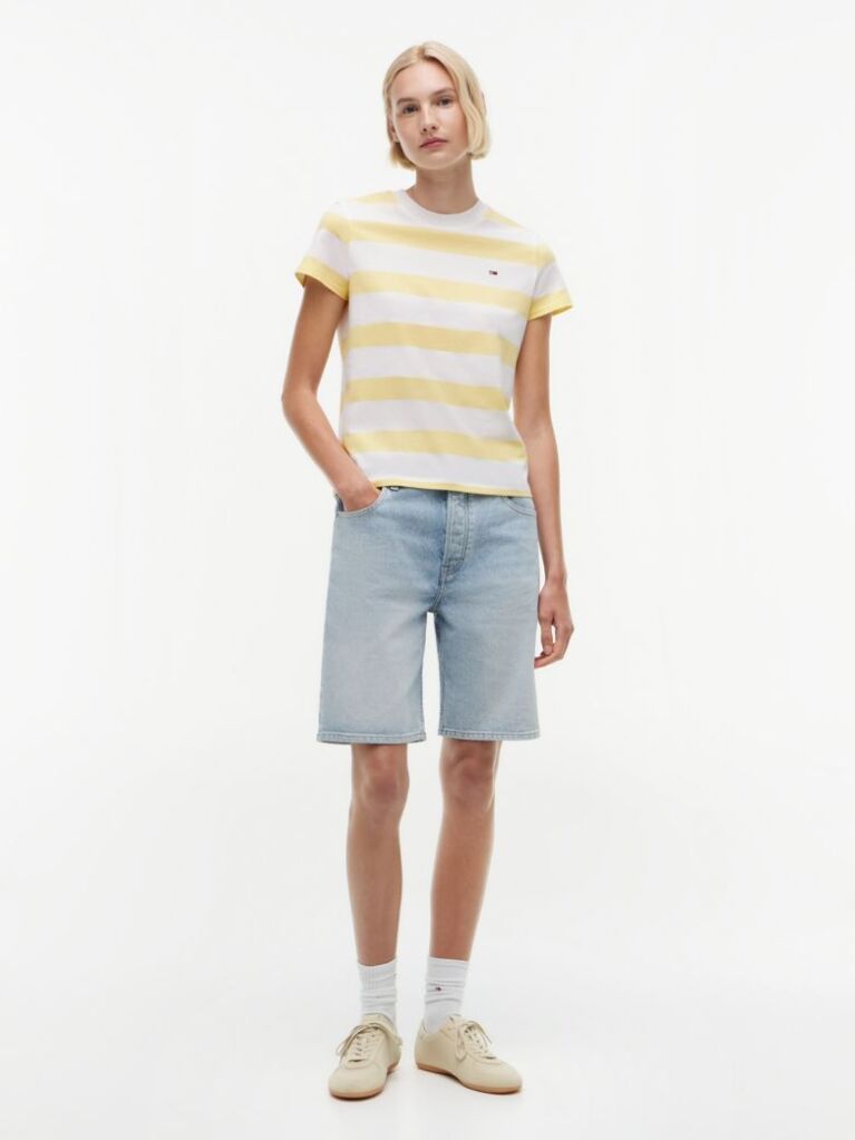 Multi Flag Jersey T-Shirt  Women