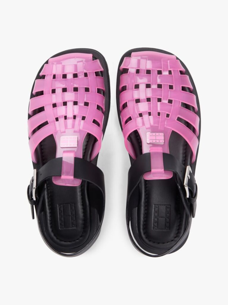 Multi Jelly Chunky Cleat Fisherman Sandals  Women