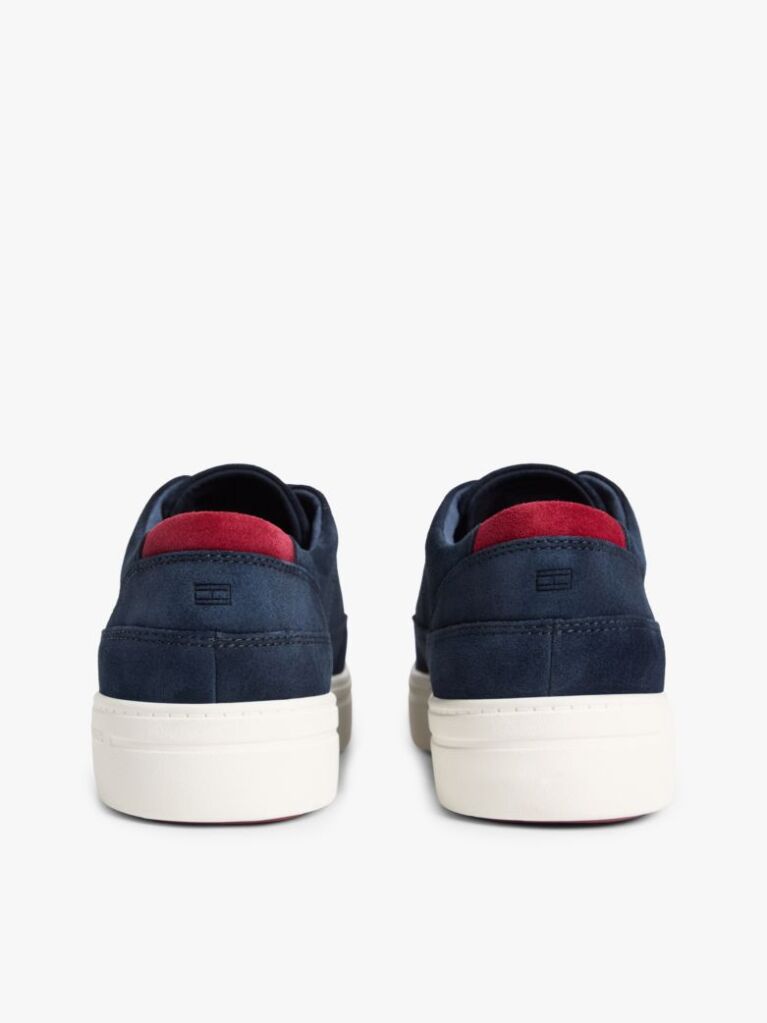 Blue Lightweight Suede Cupsole Hybrid Shoes  Men