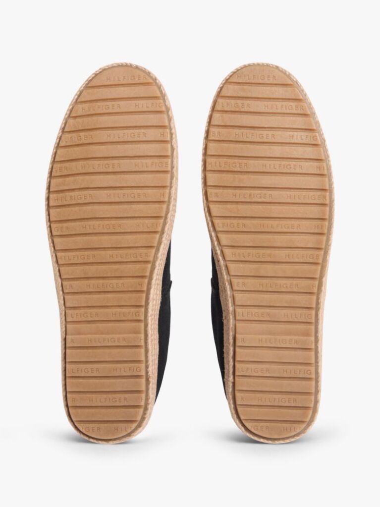 Black Flag Embroidery Canvas Espadrilles  Men