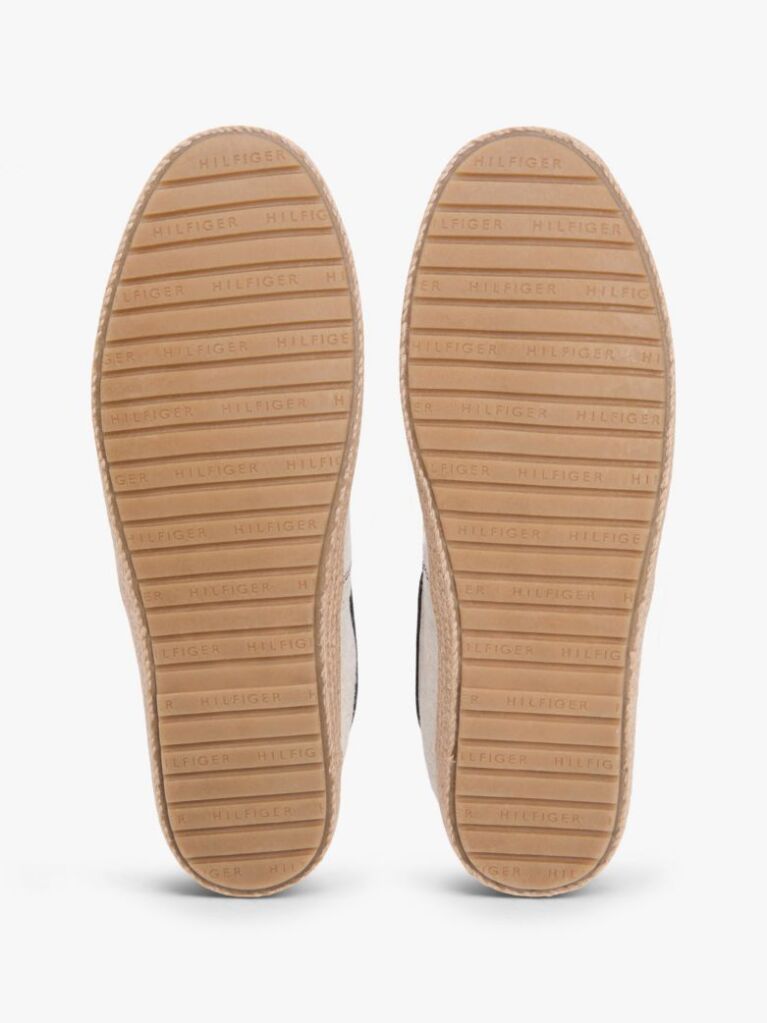 White Linen Chambray Espadrilles  Men