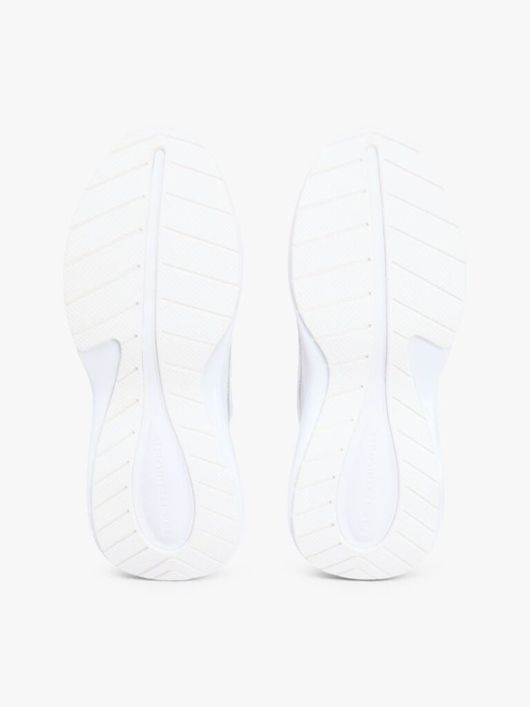 White Suede Chunky Lace-Up Trainers  Women