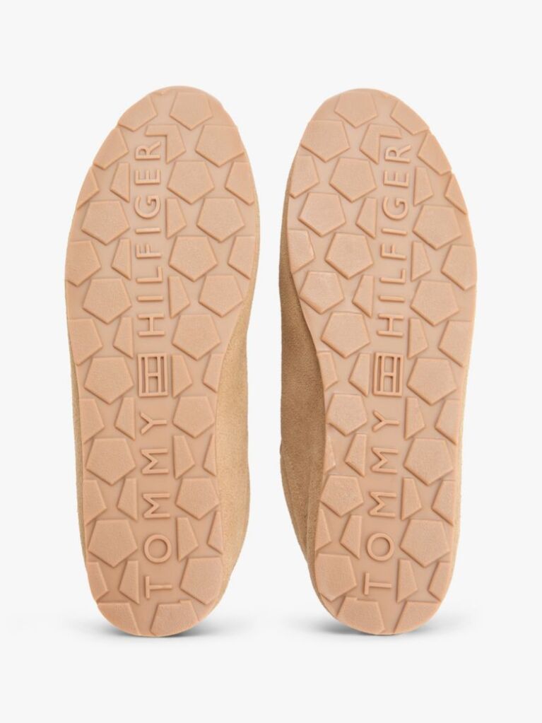 Brown Suede TH Monogram Low Profile Trainers  Women