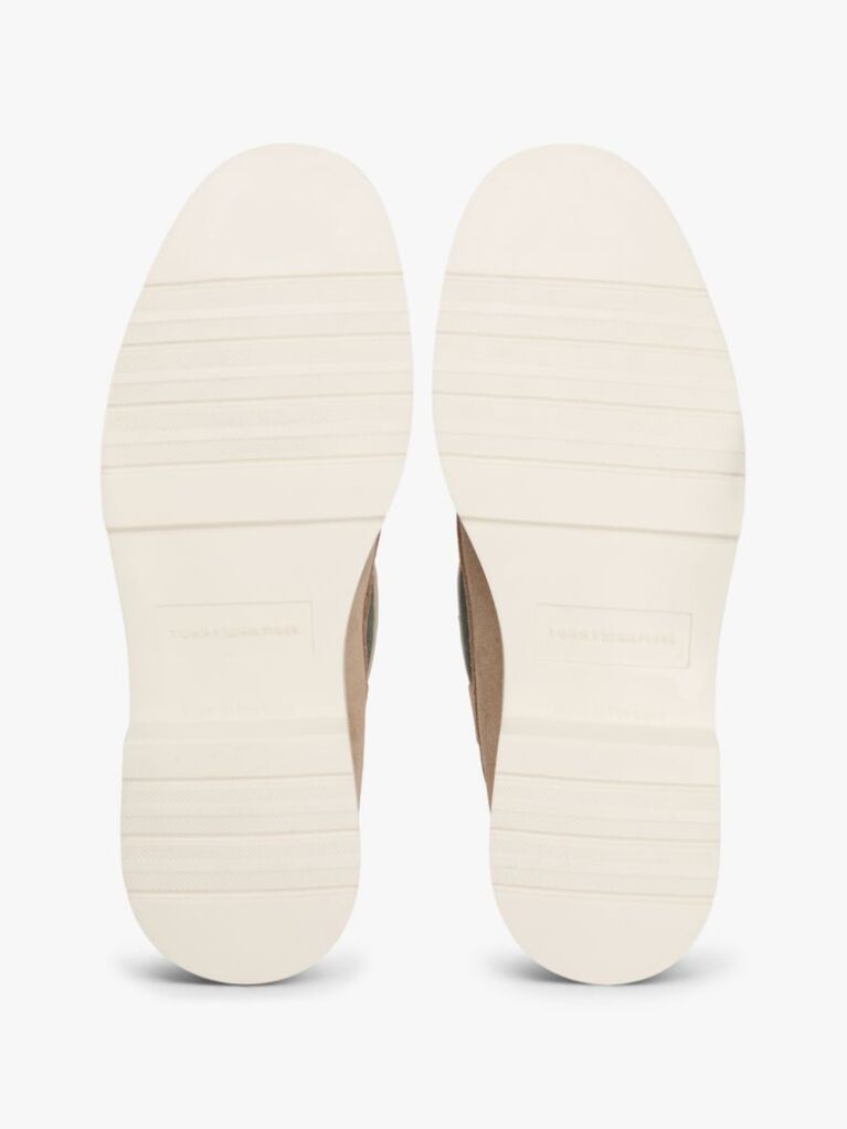 Beige Lightweight Suede Lace-Up Boat Shoes  Women