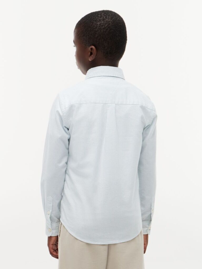 Multi Stretch Cotton Poplin Shirt  Boys