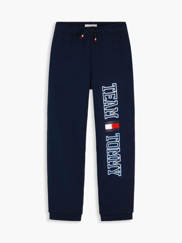 Blue Wide Cuffed Leg Joggers  Boys