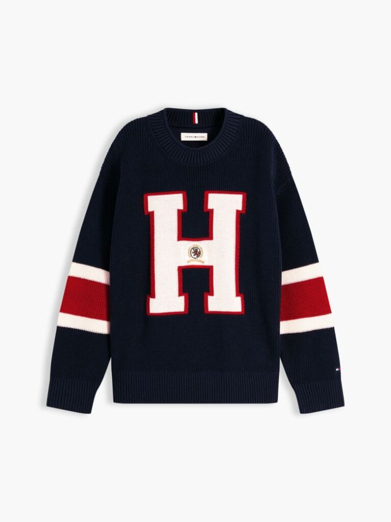 Blue Logo Graphic Jumper  Boys