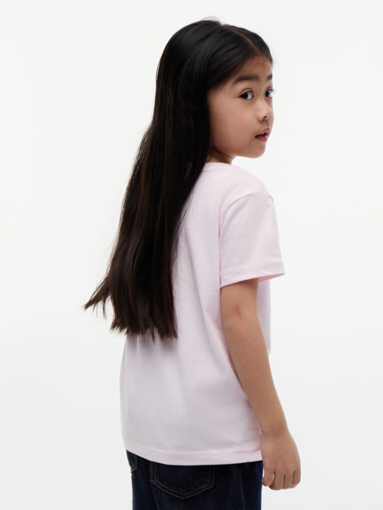 Pink Fruit Logo Jersey T-Shirt  Girls