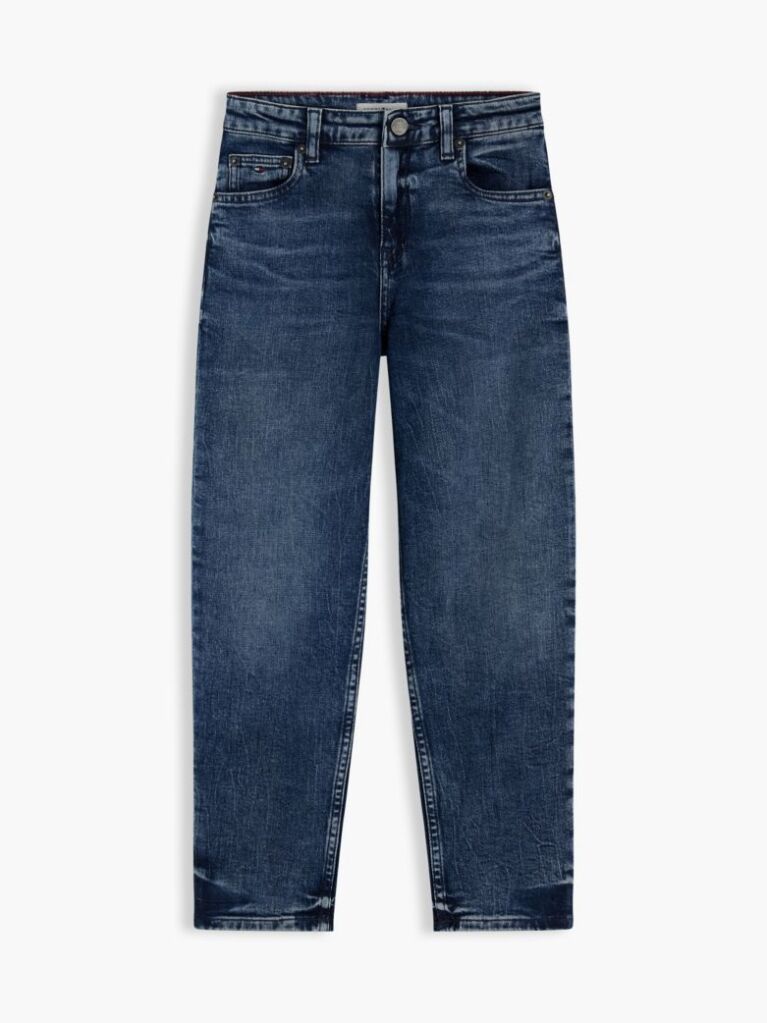 Denim Wide Barrel Leg Jeans  Girls