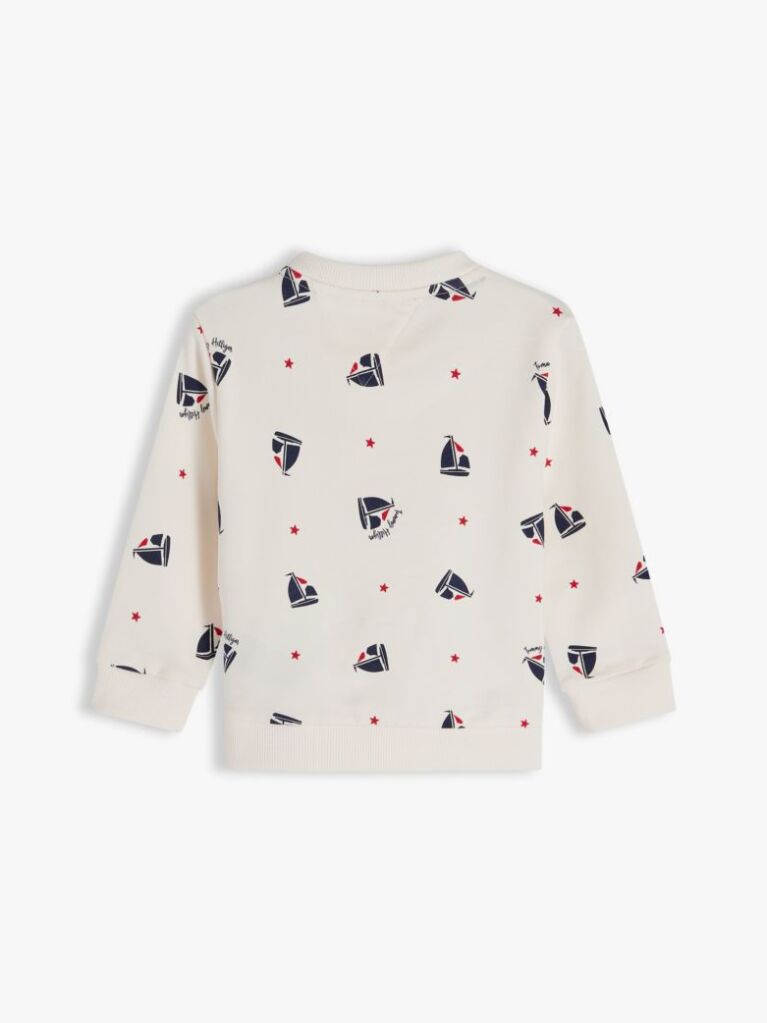 Multi Relaxed Crew Neck Sweatshirt  Newborn