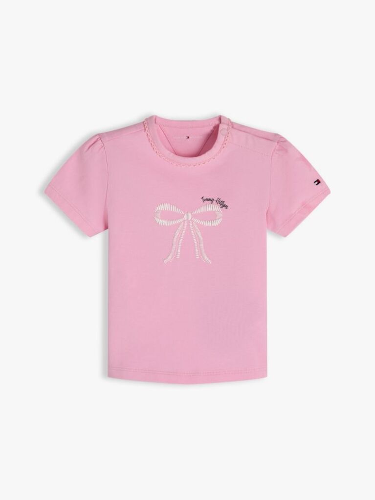 Pink Essential Flutter Sleeve T-Shirt  Newborn