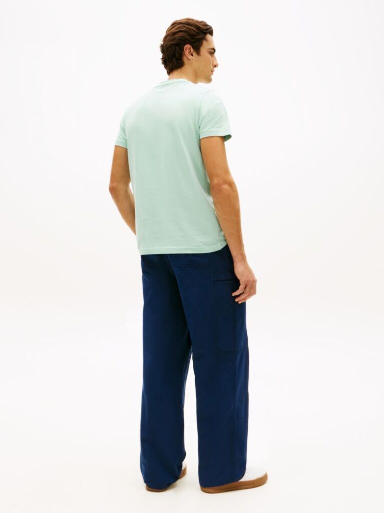 Green Logo Slim Fit Jersey T-Shirt  Men