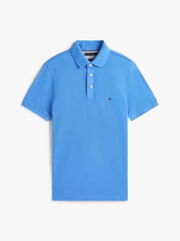 Blue 1985 Collection Slim Fit Pique Polo  Men