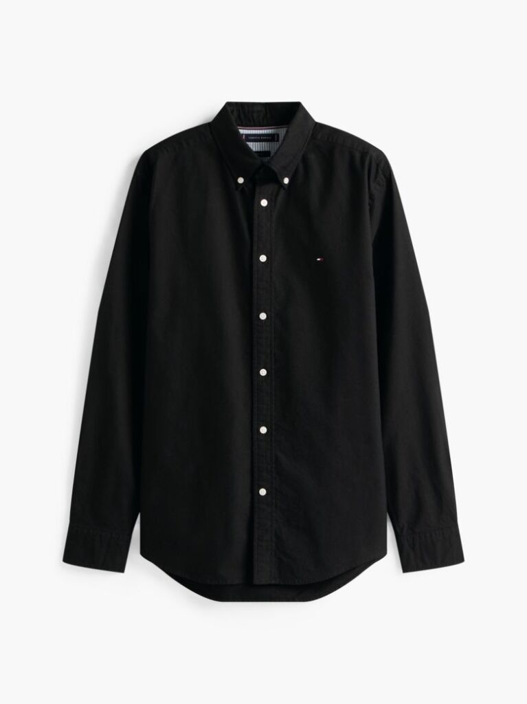 Black Heritage Regular Fit Oxford Shirt  Men