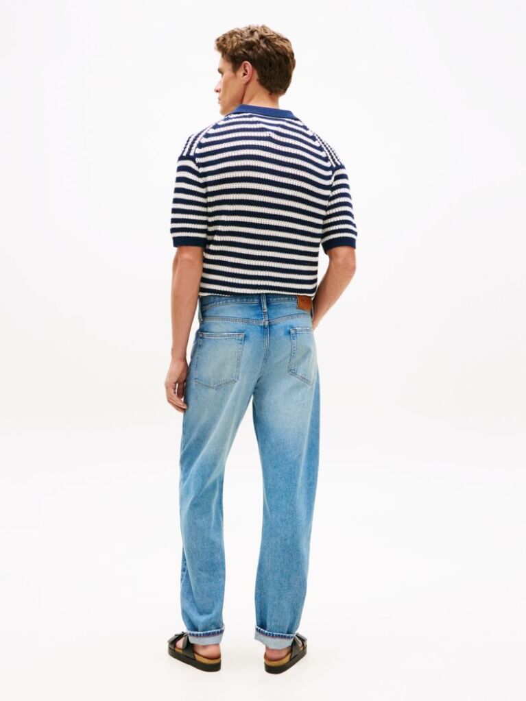Blue Harlem Regular Tapered Leg Jeans  Men