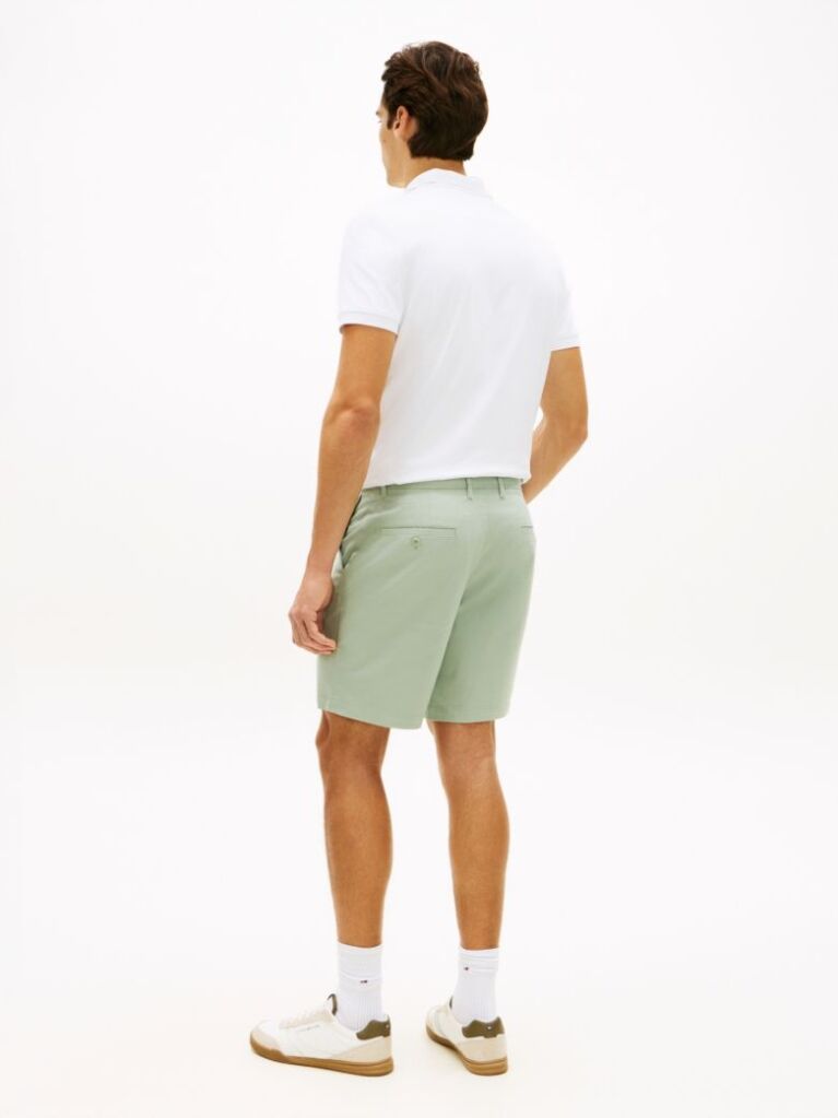 Grey Dover Twill Chino 8" Inseam Shorts  Men