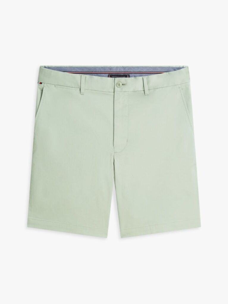 Grey Dover Twill Chino 8" Inseam Shorts  Men