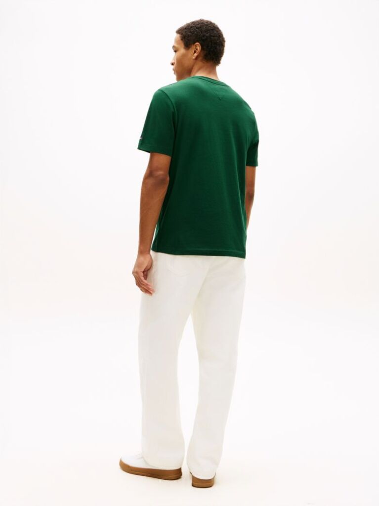 Green Jersey Logo T-Shirt  Men