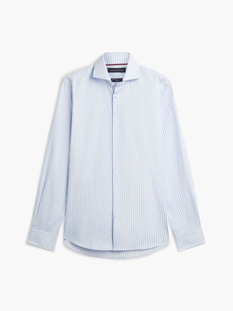 Multi Smart Casual Slim Fit Stripe Shirt  Men