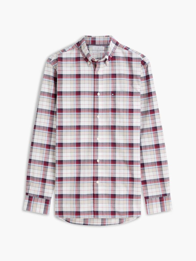 Multi Heritage Regular Fit Check Oxford Shirt  Men