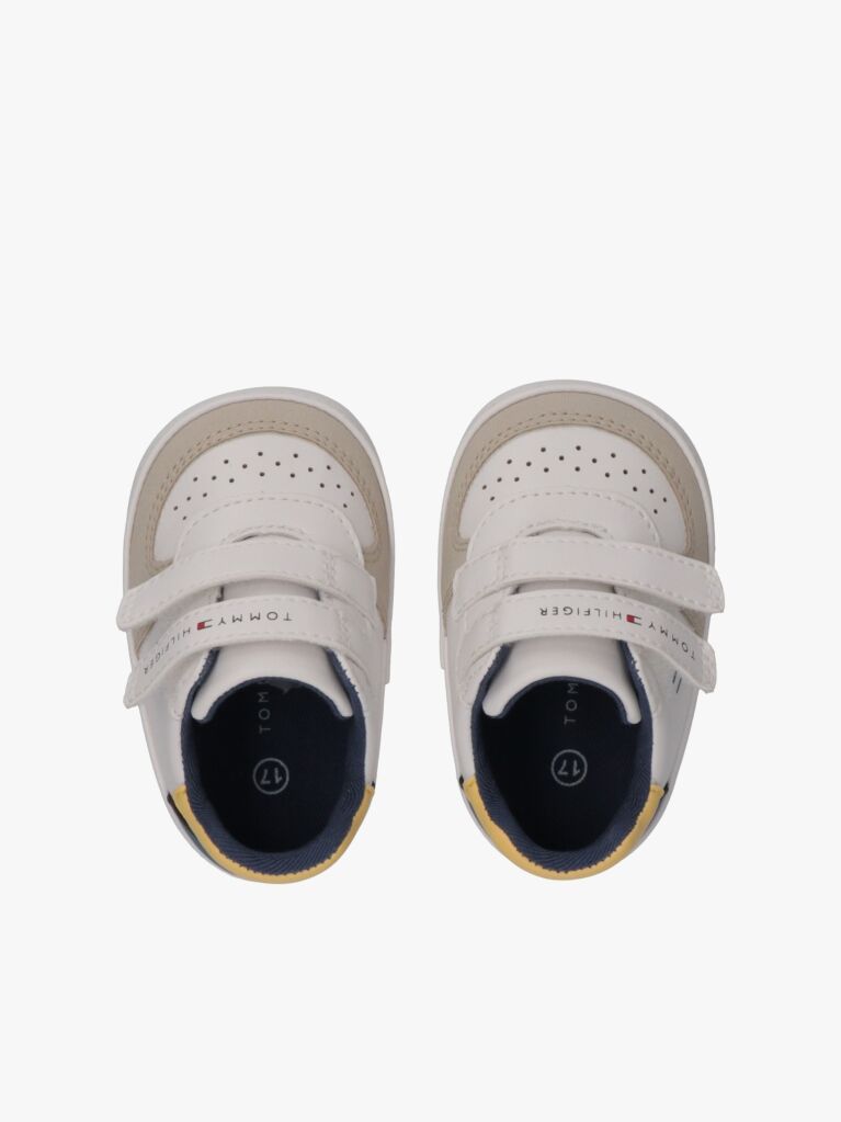 Multi Logo Hook And Loop Sneakers  Boys
