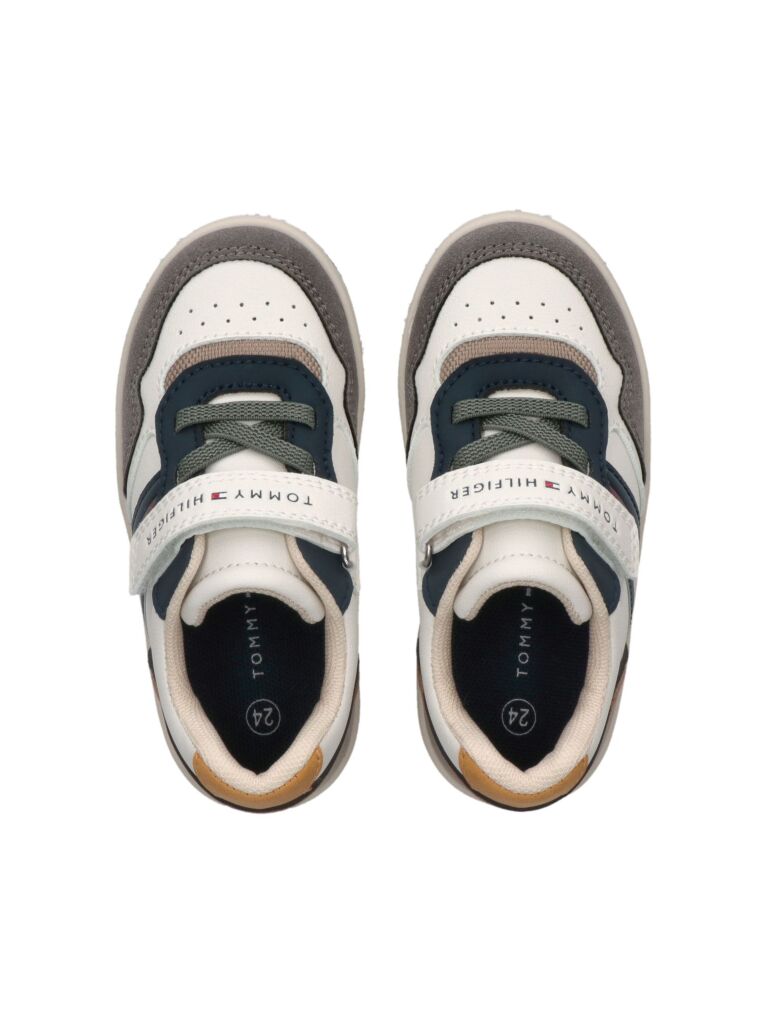 Multi Colour-Pop Tonal Flag Trainers  Kids Unisex