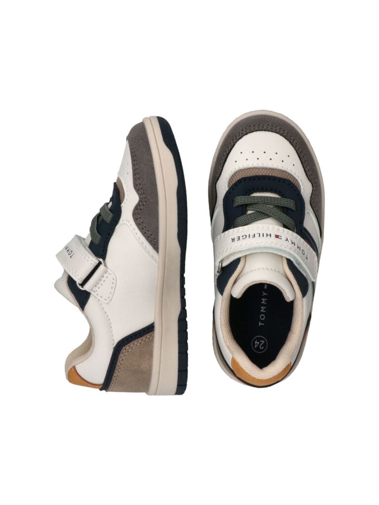 Multi Colour-Pop Tonal Flag Trainers  Kids Unisex