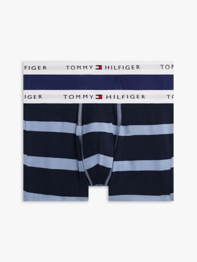 Multi 2-Pack Signature Print Logo Waistband Trunks  Boys