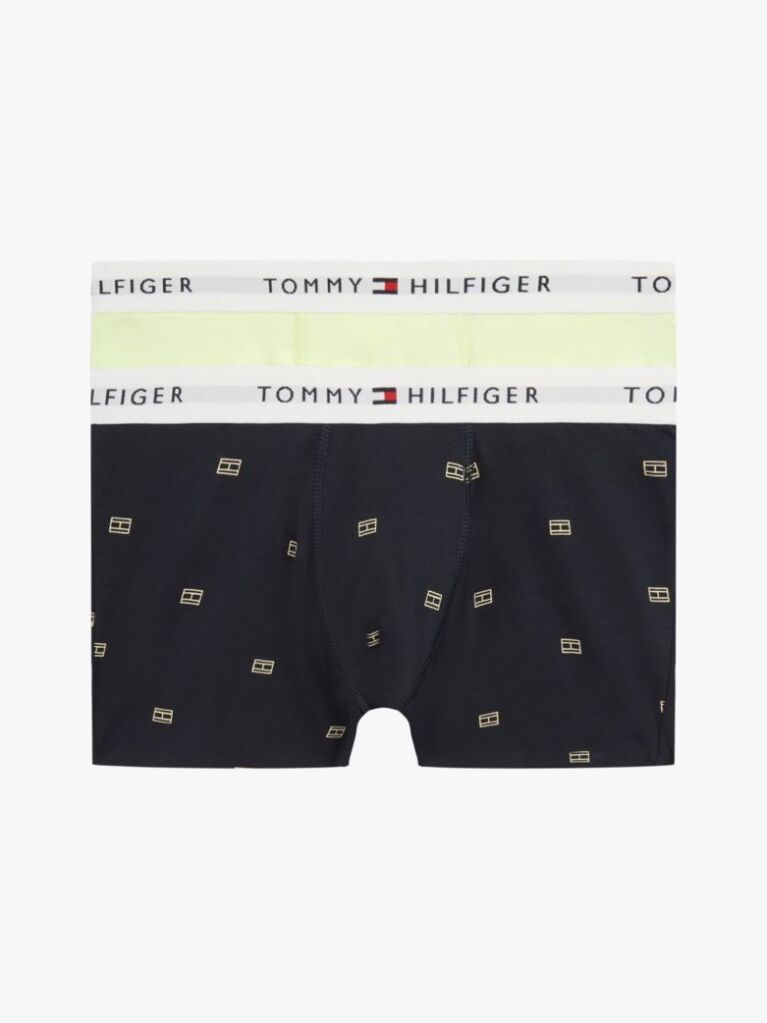Multi 2-Pack Signature Print Logo Waistband Trunks  Boys