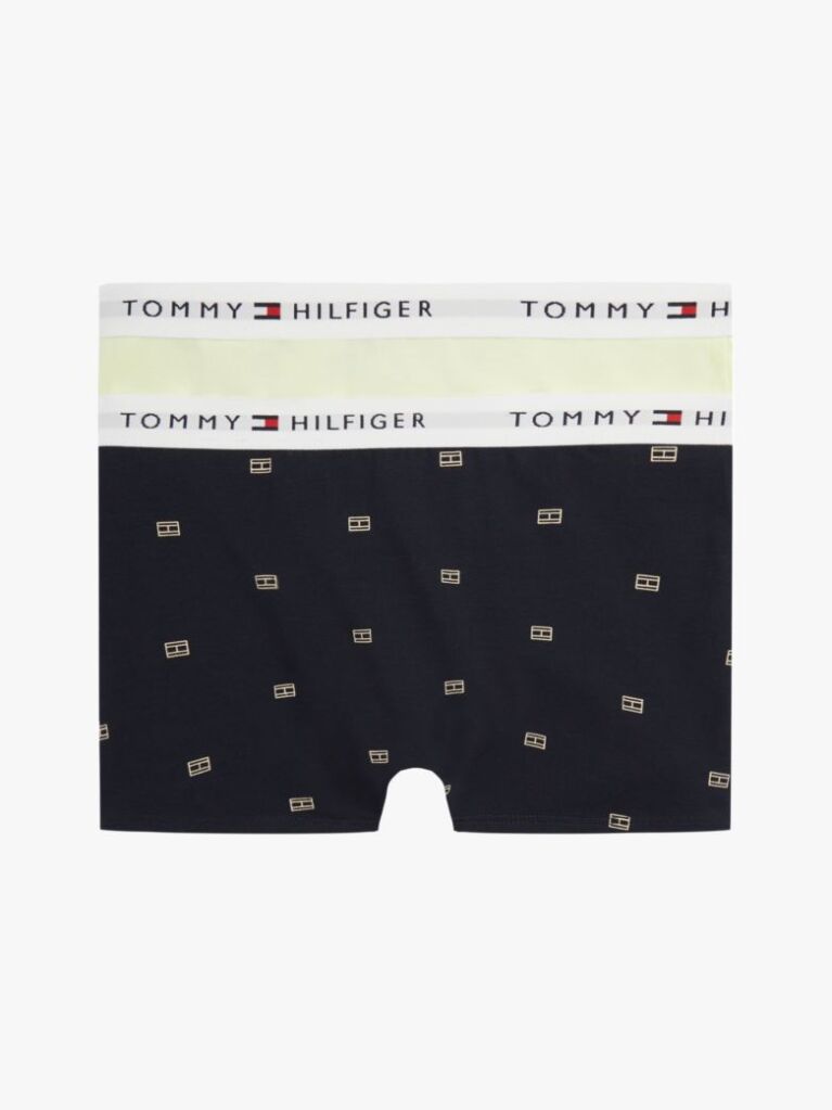 Multi 2-Pack Signature Print Logo Waistband Trunks  Boys
