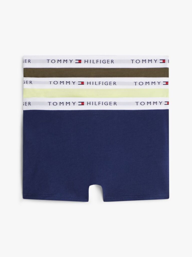 Multi 3-Pack Logo Waistband Trunks  Boys