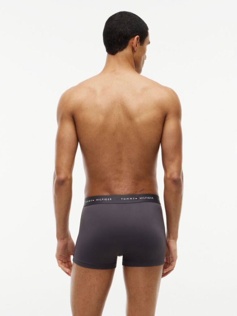 Multi 3-Pack Signature Logo Microfibre Trunks  Men