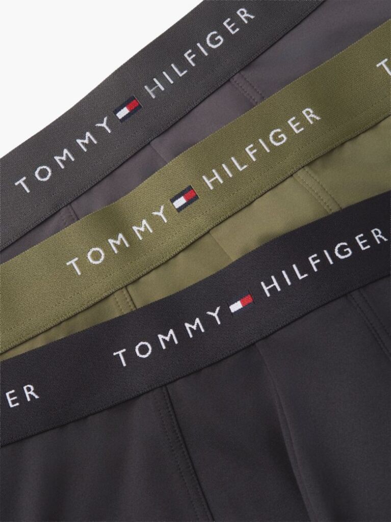 Multi 3-Pack Signature Logo Microfibre Trunks  Men