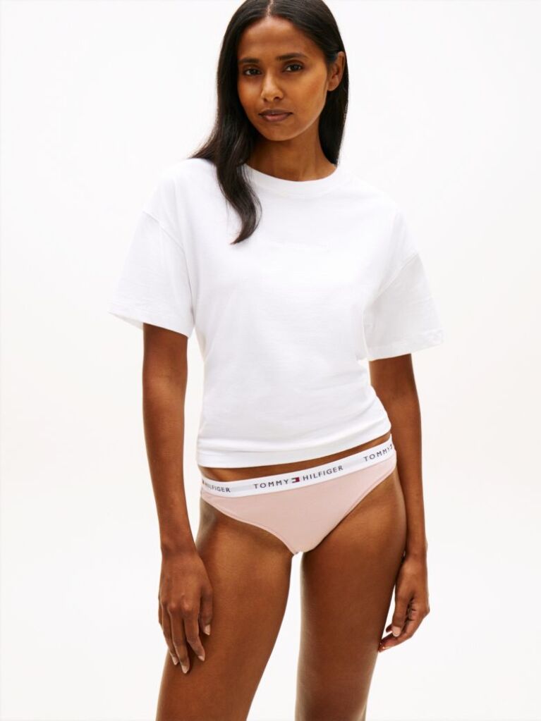Multi 3-Pack Logo Waistband Stretch Cotton Briefs  Women
