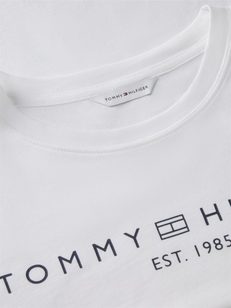 White Logo Crew Neck T-Shirt  Women